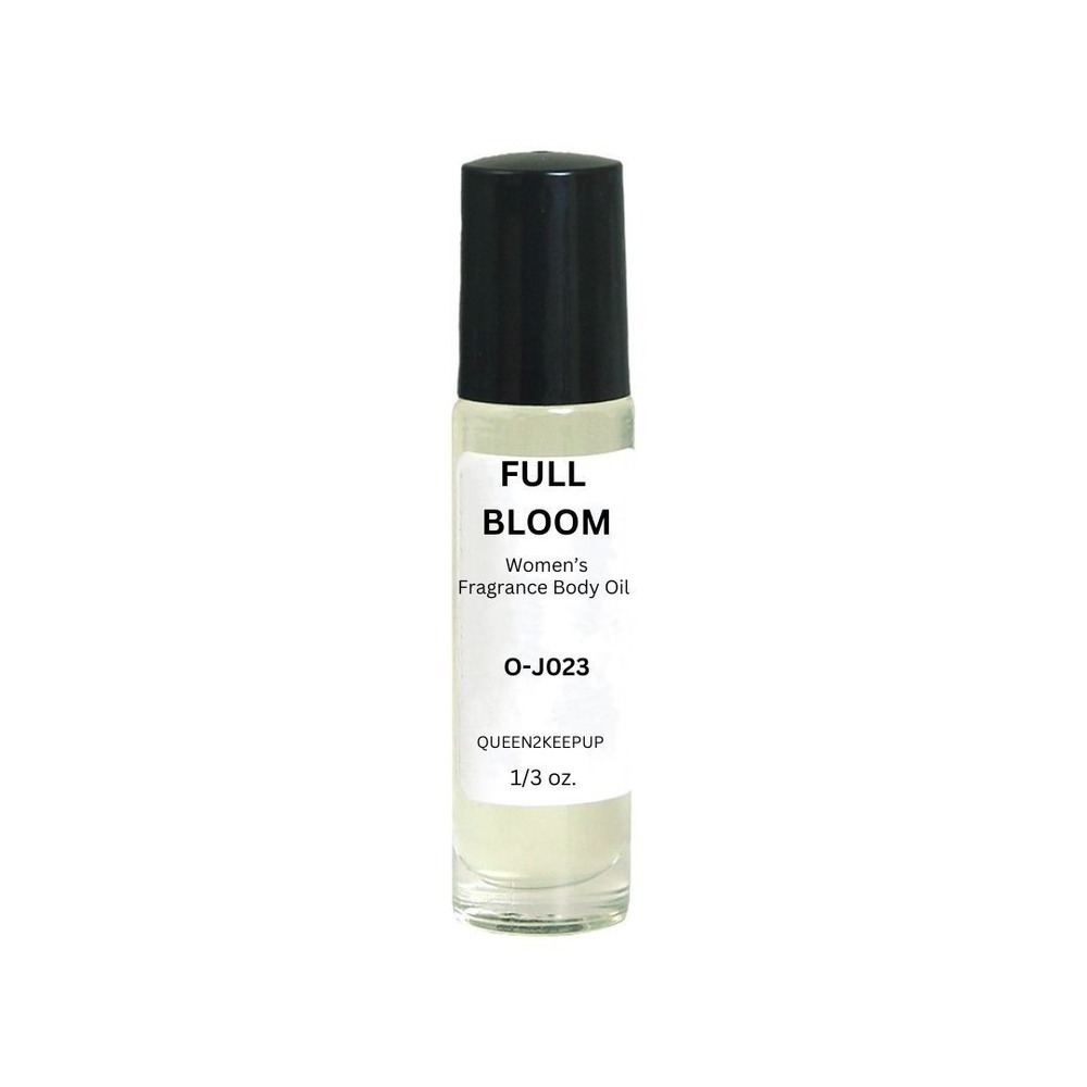 Full Bloom (Women) Body Oil 10 ml Fragrance All Natural 1/3 oz Roll-On Scent